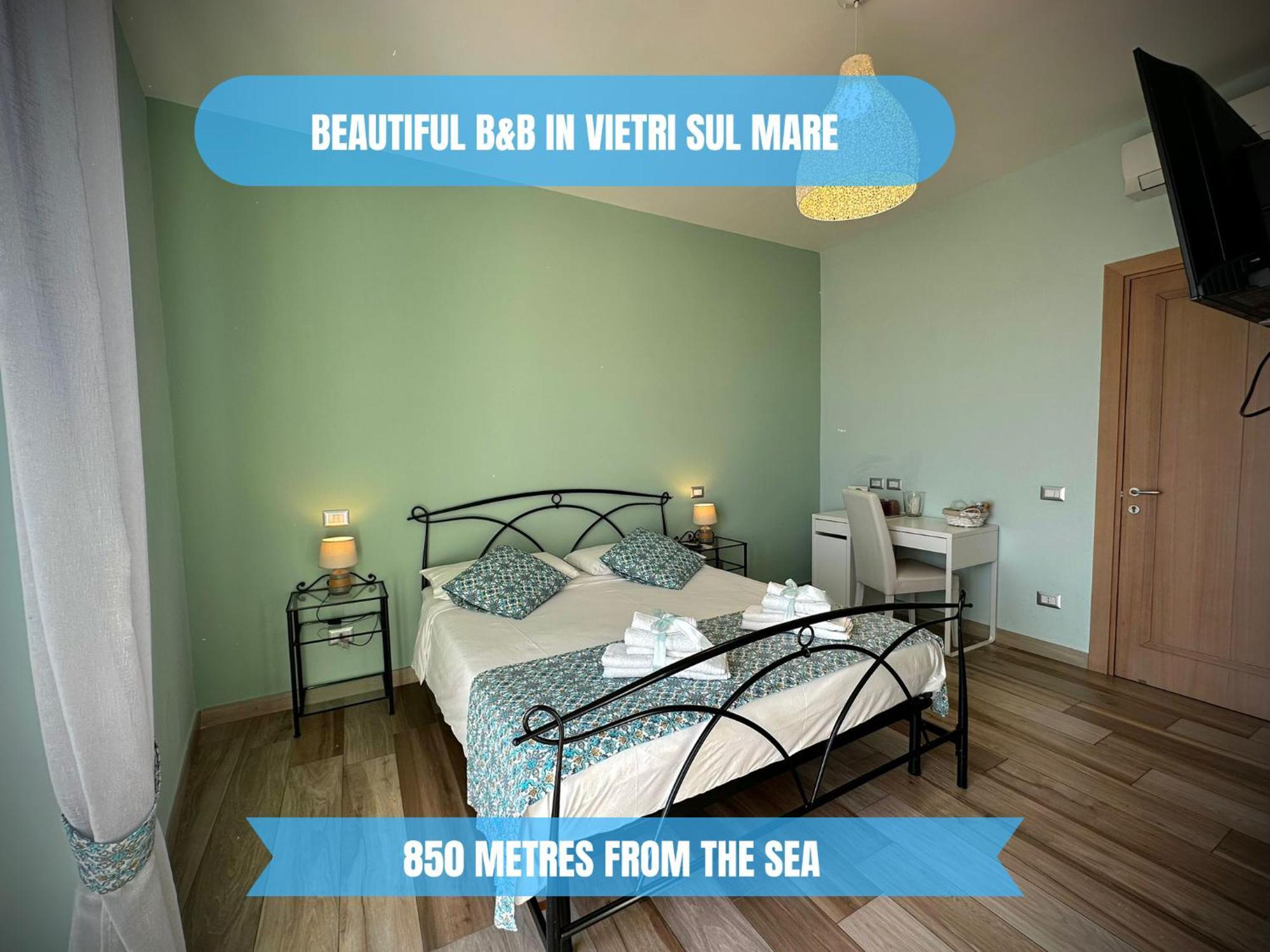 Bed and Breakfast ---5 Minutes From The Sea ---Panorama And A-C Vietri Zewnętrze zdjęcie