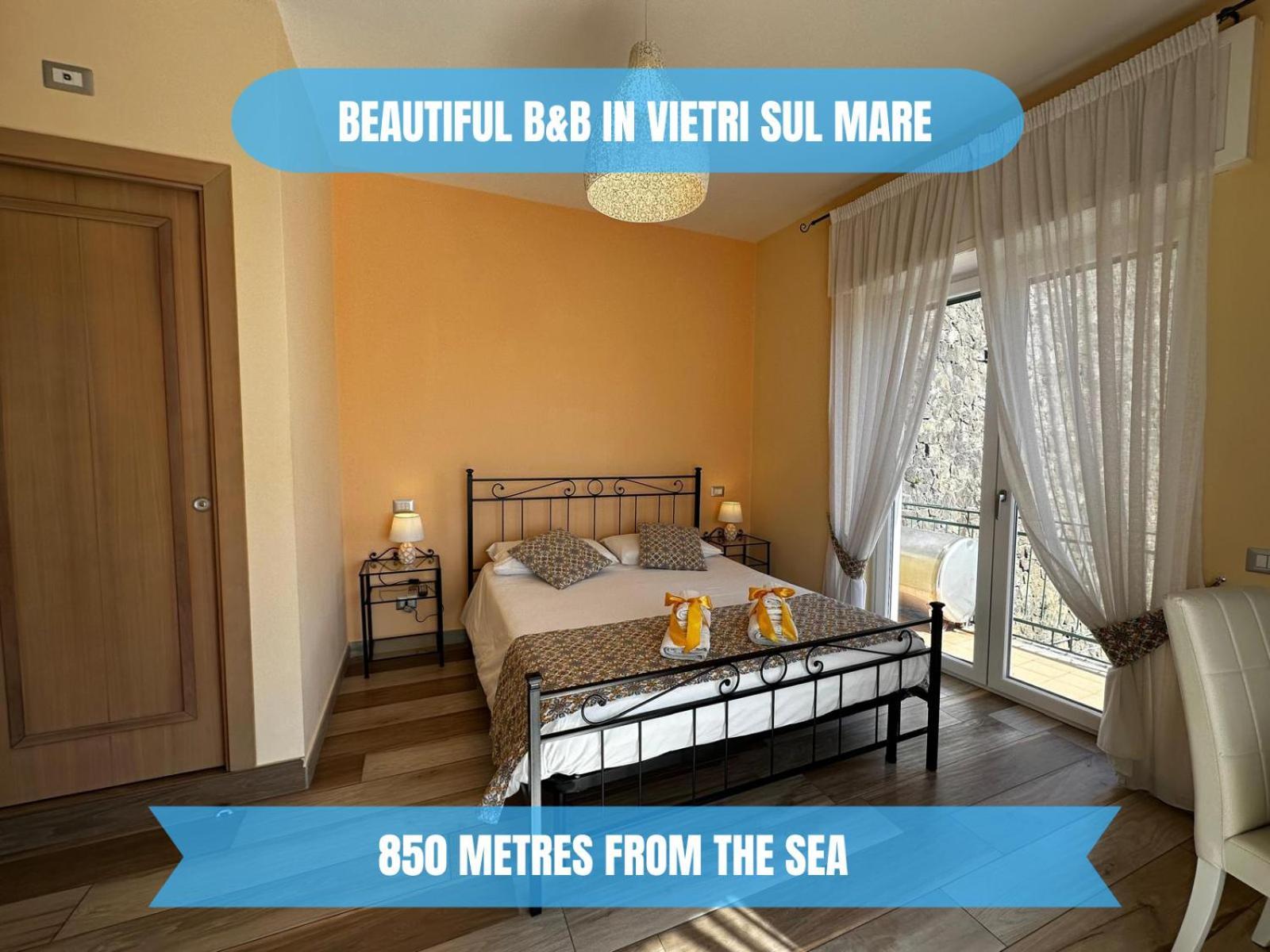 Bed and Breakfast ---5 Minutes From The Sea ---Panorama And A-C Vietri Zewnętrze zdjęcie